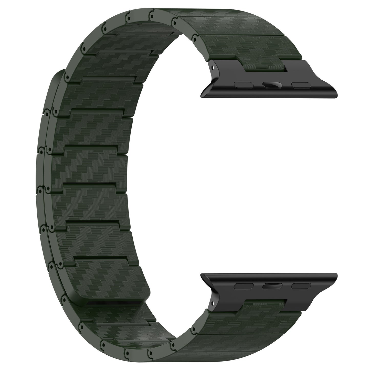 Bracelet à maillons en carbone