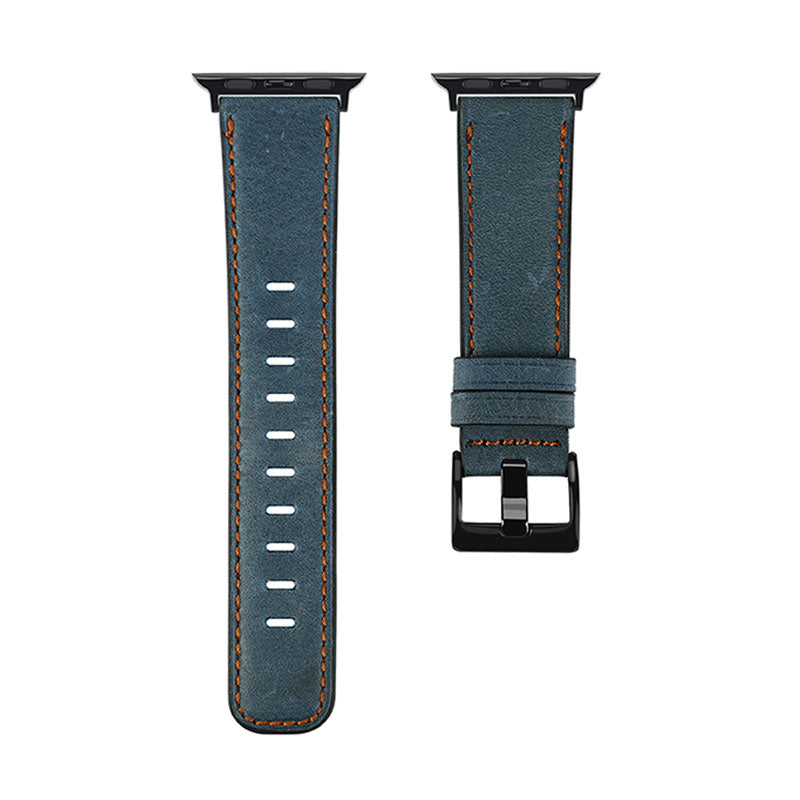 Bracciale in pelle effetto usato 